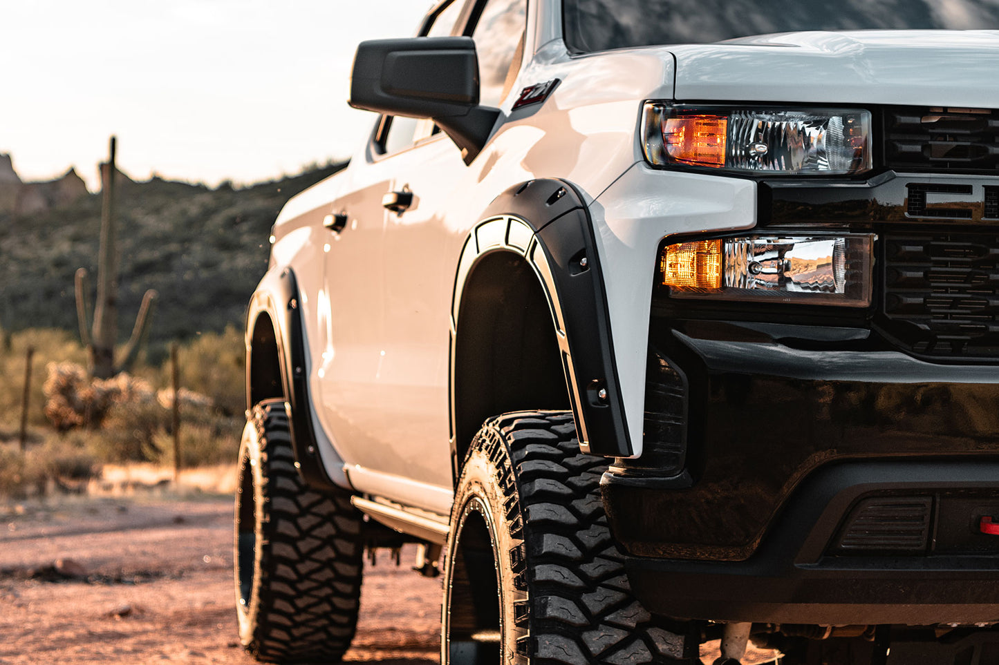 Fender Flares | Defender | GA0 Northsky Blue | Chevy Silverado 1500 (19-24)