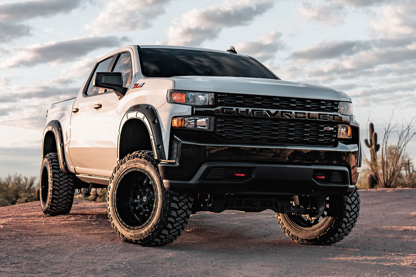 Fender Flares | Defender | G7C Red Hot | Chevy Silverado 1500 2WD/4WD (19-24)