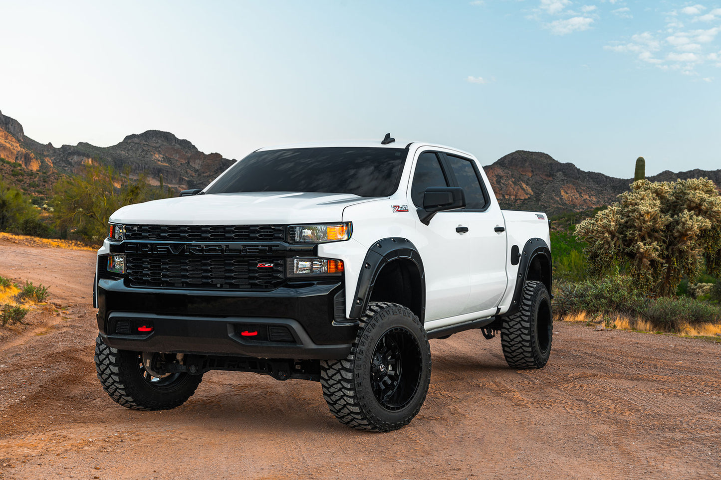 Fender Flares | Defender | G7C Red Hot | Chevy Silverado 1500 2WD/4WD (19-24)