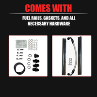 Black Aluminum Chevy LS Hi-Ram Intake Manifold Rectangle Port