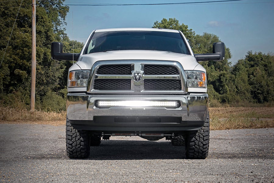 LED Light Kit | Bumper Mount | 40" Black Dual Row | Ram 2500/3500 (10-18)