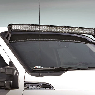 LED Light Mount | Upper Windshield | 54" Curved | Ford F-250/F-350 Super Duty (99-16)