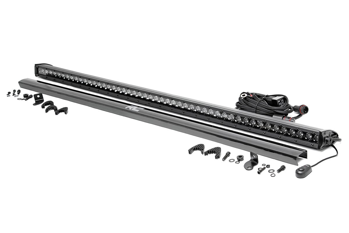 50 Inch Black Series LED Light Bar | Single Row