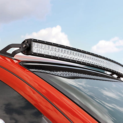 LED Light Mount | Upper Windshield | 50" Curved | Nissan Titan 2WD/4WD (04-15)