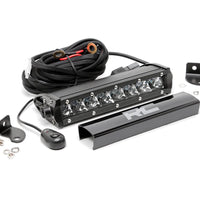 8 Inch Chrome Series LED Light Bar | Single Row