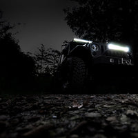 20 Inch Chrome Series LED Light Bar | Dual Row | Cool White DRL