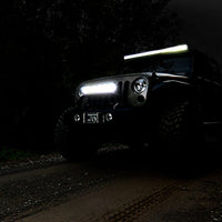 20 Inch Chrome Series LED Light Bar | Dual Row | Cool White DRL