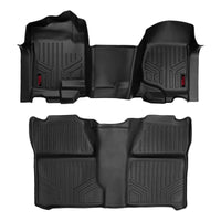 Floor Mats | FR & RR | OV Hump | Crew | Chevy/GMC 1500/2500HD (07-14)