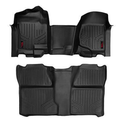 Floor Mats | FR & RR | OV Hump | Crew | Chevy/GMC 1500/2500HD (07-14)
