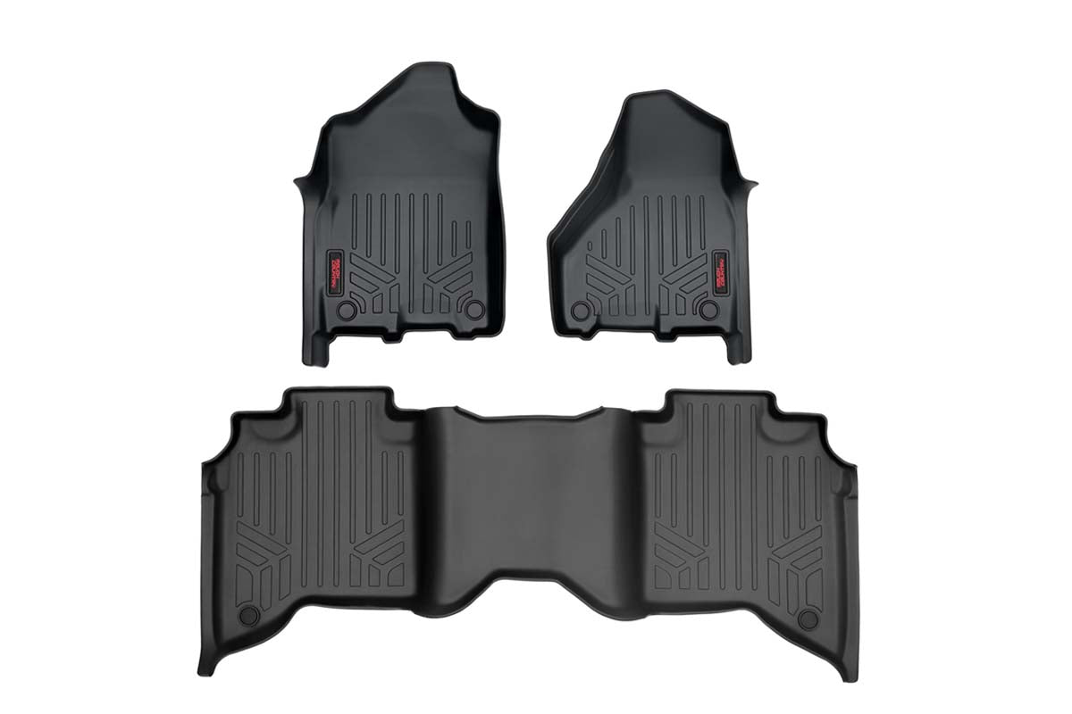 Floor Mats | FR & RR | FR Bucket | Crew | Ram 2500 2WD/4WD (19-24)