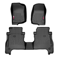 Floor Mats | FR & RR | RR Lockable | Jeep Gladiator JT 4WD (2020-2024)