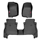 Floor Mats | FR & RR | RR Lockable | Jeep Gladiator JT 4WD (2020-2024)