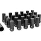 M12 x 1.5 Lug Nut Set of 24 | Black