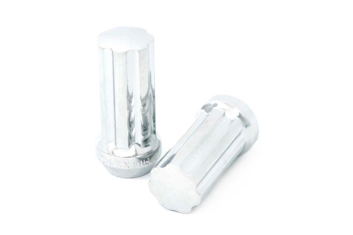 Lug Nut Set | M12x1.25 | 24 Qty | Chrome