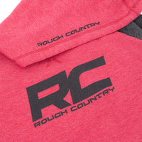 Rough Country Hoodie | Heater | Red/Gray | XL