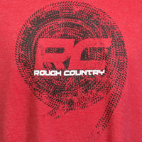 Rough Country T-Shirt | Donut | Red | Size 3XL