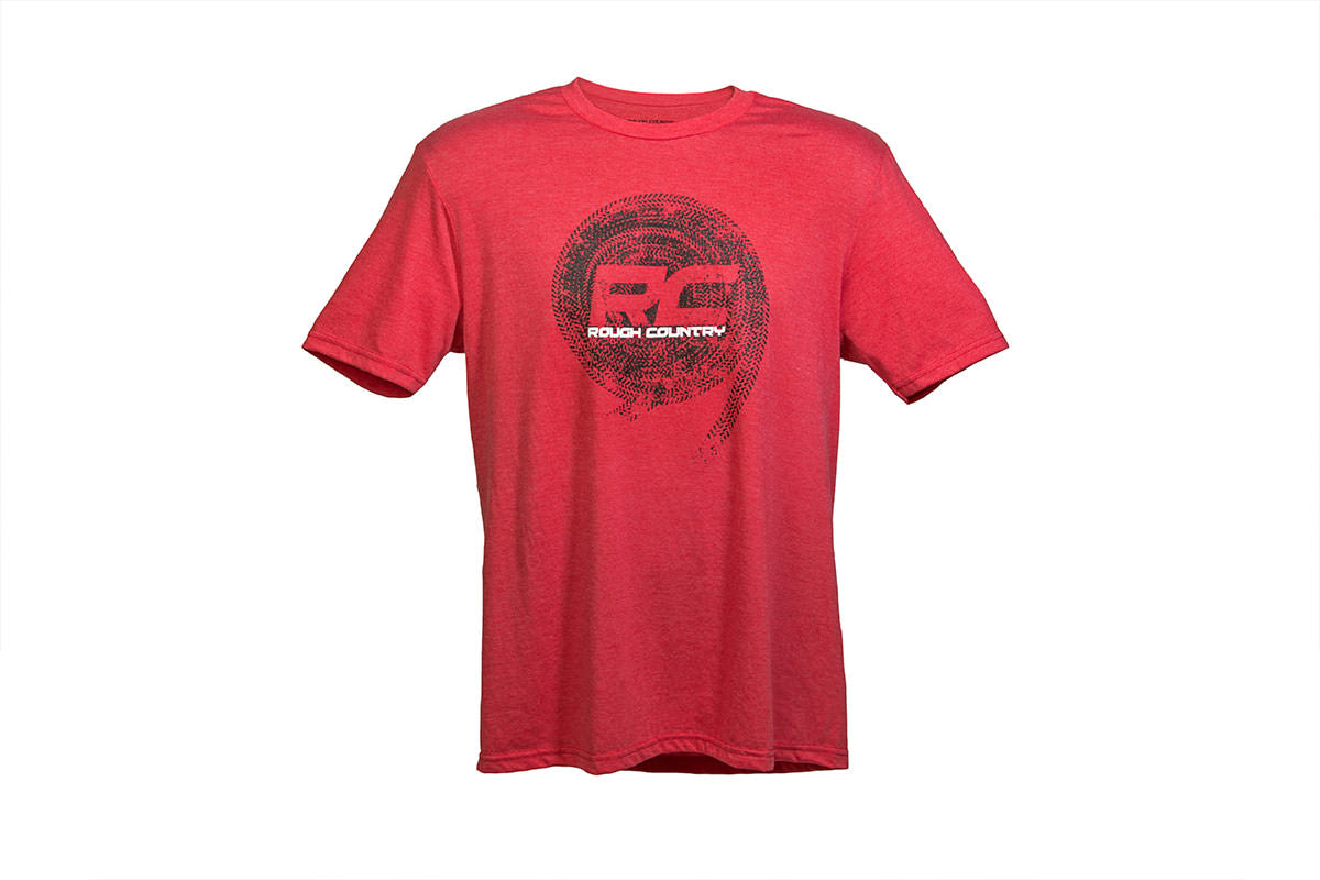 Rough Country T-Shirt | Donut | Red | Size 3XL