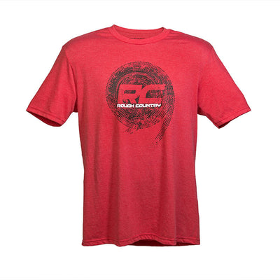 Rough Country T-Shirt | Donut | Red | Size MM