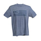 Rough Country T-Shirt | American Flag | Blue | SM