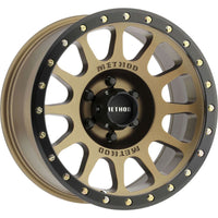 Method | MR305 | Matte Bronze | 17x8.5 | 6x5.5 | +0