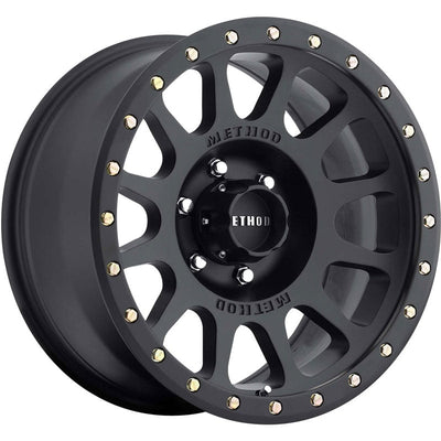 Method | MR305 | Matte Black | 17x8.5 | 6x5.5 | +0