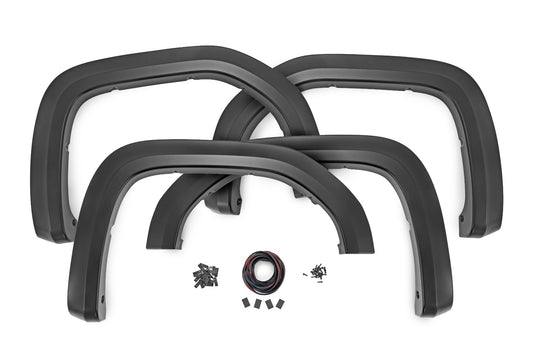 Fender Flares | Sport | GAZ Summit White | GMC Sierra 1500 2WD/4WD (19-24)