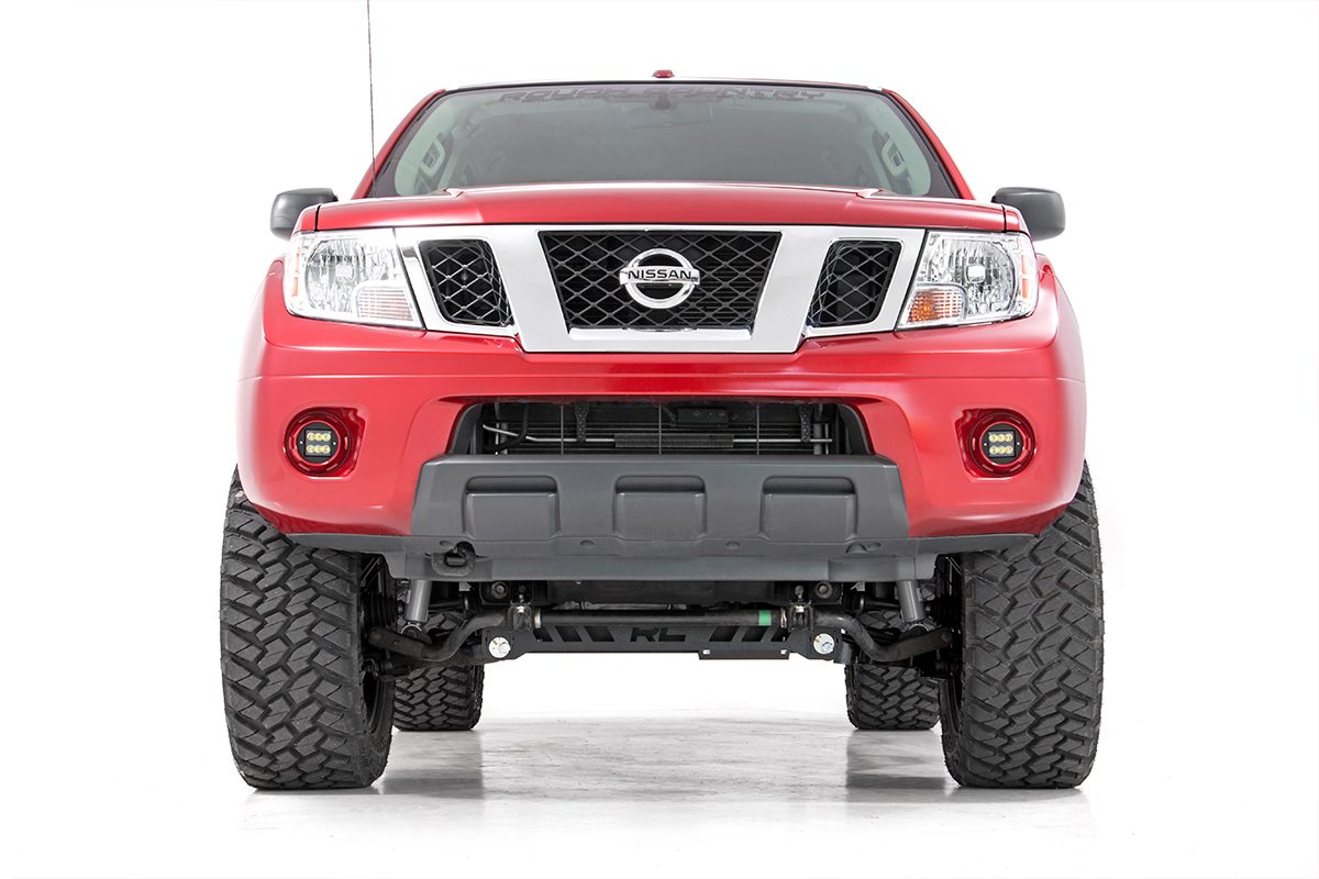 LED Light Kit | Fog Mount | 2" Black Pair | Spot | Nissan Frontier (05-20)