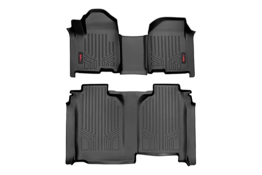 Floor Mats | FR & RR | OV Hump | Crew | wo/underseat storage | Chevy/GMC 1500/2500HD/3500HD (19-24)