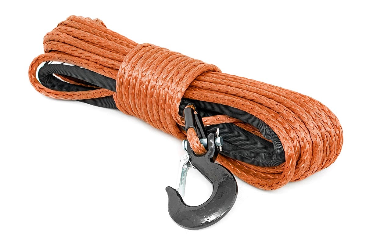 Synthetic Rope | 3/8 Inch | 85 Ft | Orange