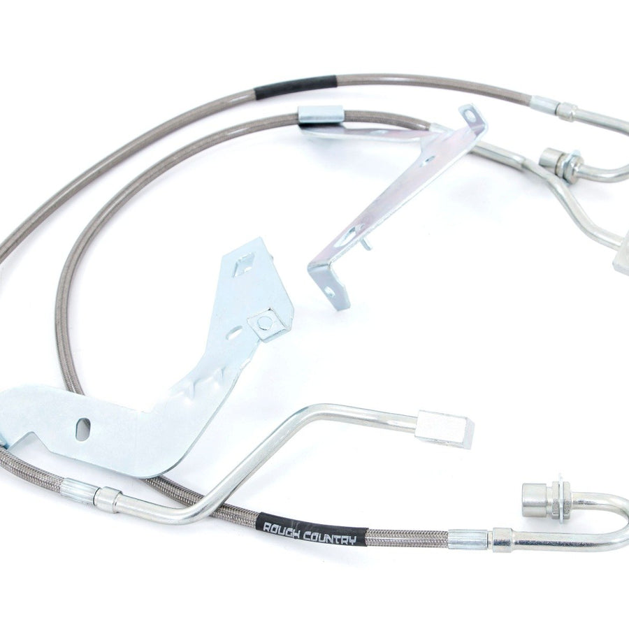 Brake Lines | Stainless | Front | Ford F-250/F-350 Super Duty 4WD (2017-2024)