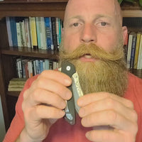 SliceElite 3.4-Inch Viper's Veil Folding Knife | Pocket Knife for Men with G10 Composite Handle, 67-Layer Damascus Steel Clip Drop Hybrid Blade | EDC Knife with Button Lock & Pocket Clip