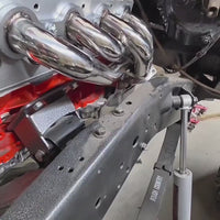 Shorty Headers for LS Swaps 304 Stainless Steel Exhaust Headers 2.5 Inch 3 Bolt Collectors Fits 4.8L 5.3L 5.7L 6.0L 6.2L LS1 LS2 LS3 LS6 V8 S10 C10 K10 Truck Includes Header and Collector Gaskets