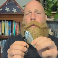 SliceElite Black Sangre Premium Folding Knife | Pocket Knife for Men with Ebony Wood Handle & 67-Layer Damascus VG10 Blade | Tactical Gear EDC Knife with Liner Lock for Luxury Precision