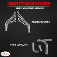 Exhaust Header for 1999–2006 GM 4.8L/5.3L/6.0L – Polished