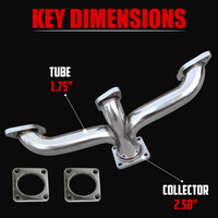 Ford Flathead V8 Hot Rod Exhaust Headers 1932-1953