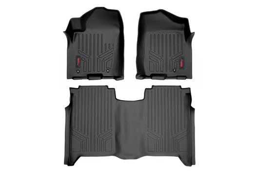 Floor Mats | FR & RR | Crew Cab | Nissan Titan 2WD/4WD (2004-2015)