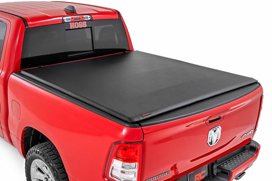 Soft Roll Up Bed Cover | 5'7" Bed | No Rambox | Ram 1500 (19-24)/1500 TRX (21-24)