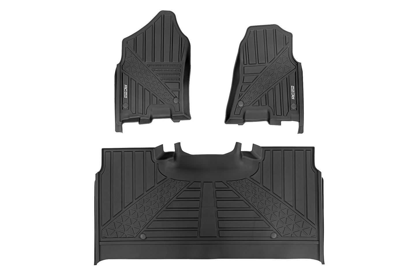 Flex-Fit Floor Mats | FR & RR | Crew | Ram 1500 (19-24)/1500 TRX (21-24)