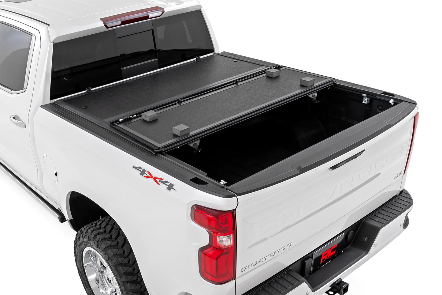 Hard Low Profile Bed Cover | 6'7" Bed | Rail Cap | Chevy/GMC 1500/2500HD/3500HD (14-19)