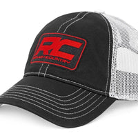 Rough Country Hat | White Mesh | Rough Country Patch | Black/Red