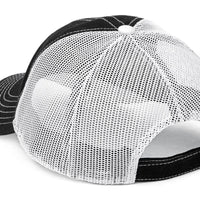 Rough Country Hat | White Mesh | Rough Country Patch | Black/Red