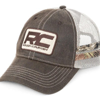 Rough Country Hat | Mesh | Rough Country Patch | Brown/Camo