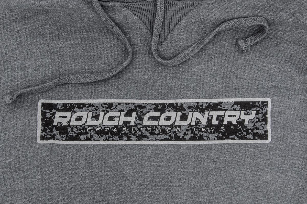 Rough Country Hoodie | Digital | Grey | SM