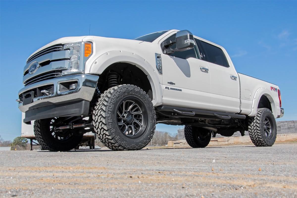Pocket Fender Flares | JS Iconic Silver | Ford F-250/F-350 Super Duty (17-22)