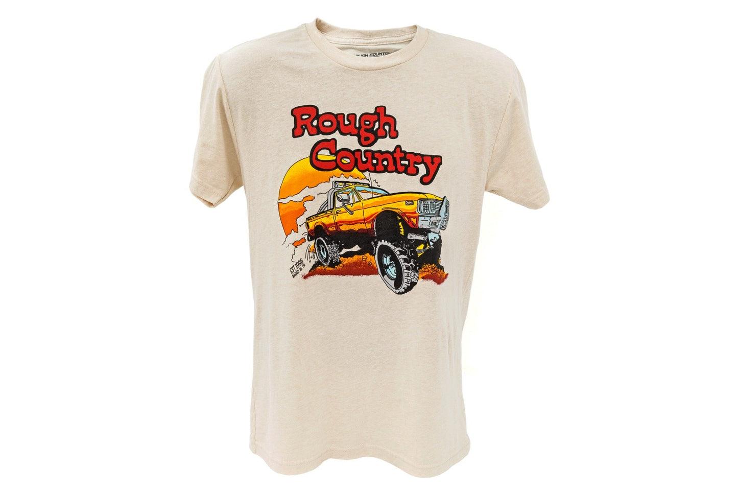 Rough Country T-Shirt | Throwback | Cream | SM