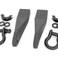 Tow Hook Brackets | D-Ring Combo | GMC Sierra 2500 HD 2WD/4WD (2020-2024)