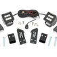 LED Light Kit | "A" Pillar Mount | 2" Black Pair | Spot | Polaris RZR PRO XP