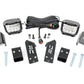 LED Light | A Pillar Mount | 2" Chrome Pair | Wide Angle | Polaris RZR PRO XP