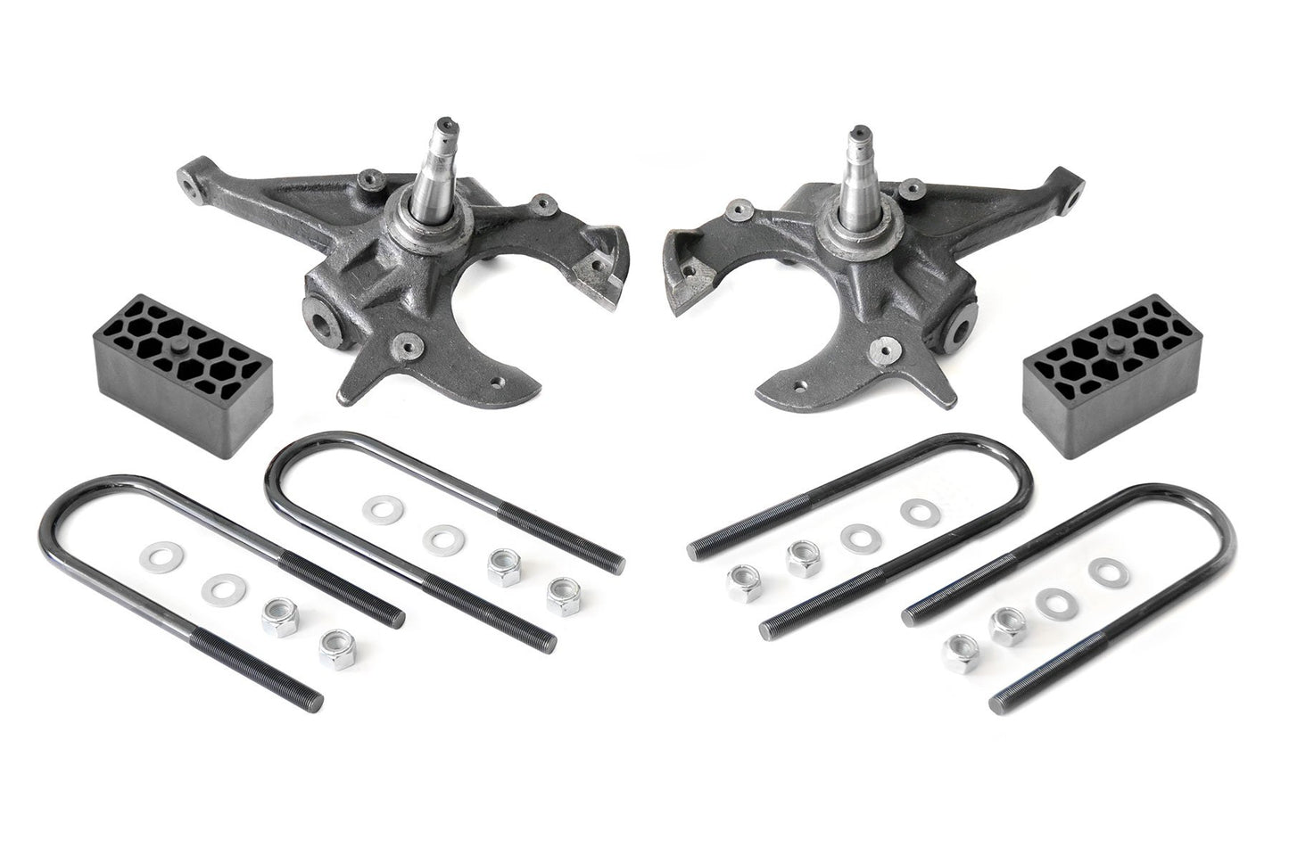 Lowering Kit | 2 Inch FR | 2.5 Inch RR | Chevy/GMC S10 Blazer/S10 Truck/S15 Jimmy (82-03)