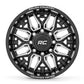 Rough Country 86 Series Wheel | One-Piece | Gloss Black | 22x10 | 6x135 | -19mm